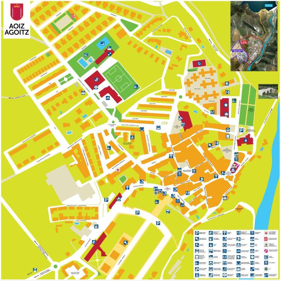 Apartamento Harinera-Aoiz Bagian luar foto